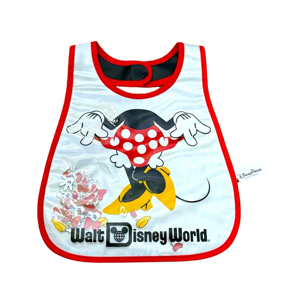 Walt Disney World Parks Minnie Mouse Baby/Toddler Bib